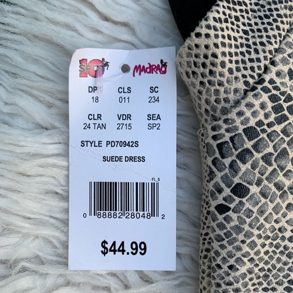 Animal Print Suede Dress *NWT* 🏷️ - Picture 3 of 10